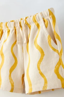 Niños ZARA 1½ - 6 Años·Faldas / Bermudas|1½ - 6 Años·Pantalones / Leggings<BERMUDA ONDAS