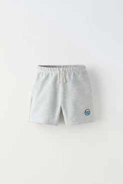 Niños ZARA 6 - 14 Años·Pantalones<BERMUDA PARCHE