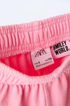 Niños ZARA 6 - 14 Años·Faldas / Bermudas<BERMUDA PARCHES SMILEYWORLD ®