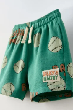 Niños ZARA 1½ - 6 Años·Faldas / Bermudas|1½ - 6 Años·Pantalones / Leggings<BERMUDA PELOTA BEISBOL