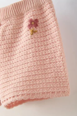 Niños ZARA 1½ - 6 Años·Punto|1½ - 6 Años·Faldas / Bermudas<BERMUDA PUNTO FLOR