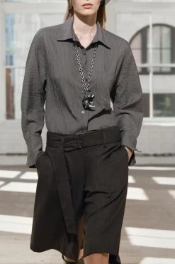 Best BERMUDA RAYA DIPLOMÁTICA ZW COLLECTION Mujer Faldas / Shorts