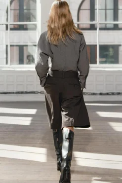 Best BERMUDA RAYA DIPLOMÁTICA ZW COLLECTION Mujer Faldas / Shorts