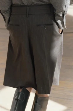 Best BERMUDA RAYA DIPLOMÁTICA ZW COLLECTION Mujer Faldas / Shorts