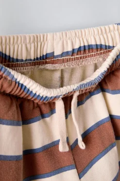 Niños ZARA 1½ - 6 Años·Faldas / Bermudas|1½ - 6 Años·Pantalones / Leggings<BERMUDA RAYAS ETIQUETA