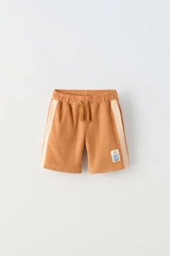 Niños ZARA 6 - 14 Años·Pantalones<BERMUDA TOALLA CONTRASTE ETIQUETA