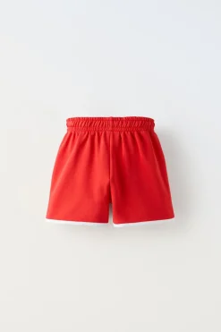 Niños ZARA 6 - 14 Años·Pantalones<BERMUDA VIVOS CONTRASTE
