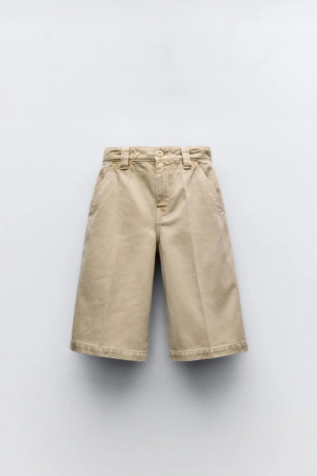 Niños ZARA 6 - 14 Años·Pantalones<BERMUDA WIDE LEG