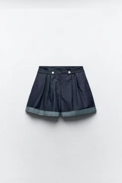 Sale BERMUDA Z1975 PAPERBAG TRABILLAS CINTURA Mujer Faldas / Shorts