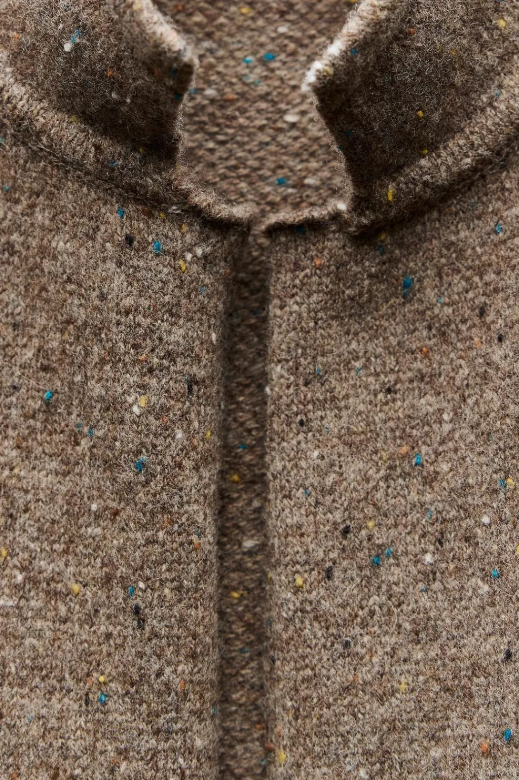 Online BLAZER ABIERTA 100% LANA Mujer Cárdigan / Jerséis|Punto