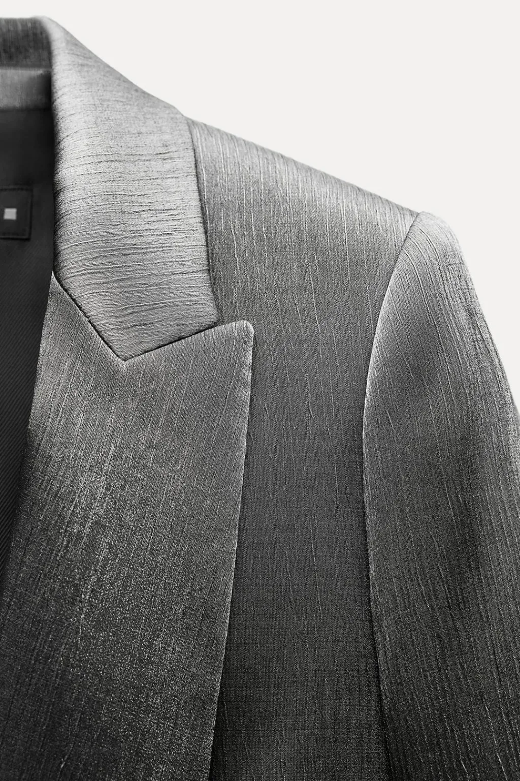 Sale BLAZER BRILLO EFECTO ARRUGADO Mujer Blazers / Chalecos