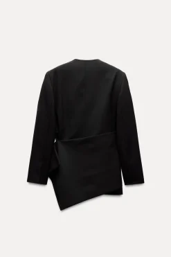 Sale BLAZER BUFANDA CON LANA ZW COLLECTION Mujer Blazers / Chalecos