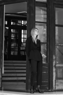 Fashion BLAZER CINTURÓN Mujer Blazers / Chalecos