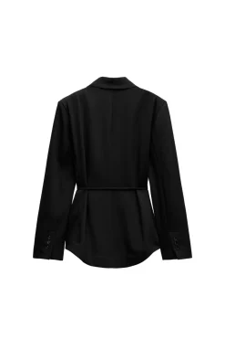 Fashion BLAZER CINTURÓN Mujer Blazers / Chalecos