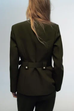 Online BLAZER CINTURÓN ANCHO Mujer Blazers / Chalecos