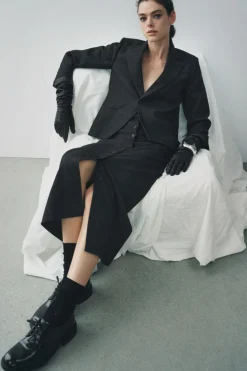 Best BLAZER CON LANA ZW COLLECTION Mujer Blazers / Chalecos