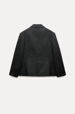 Best BLAZER CON LANA ZW COLLECTION Mujer Blazers / Chalecos