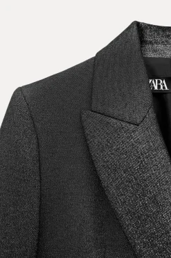 Sale BLAZER CORTA BRILLO Mujer Blazers / Chalecos