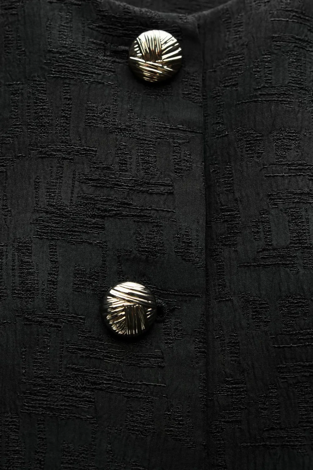 Clearance BLAZER CORTA JACQUARD Mujer Blazers / Chalecos