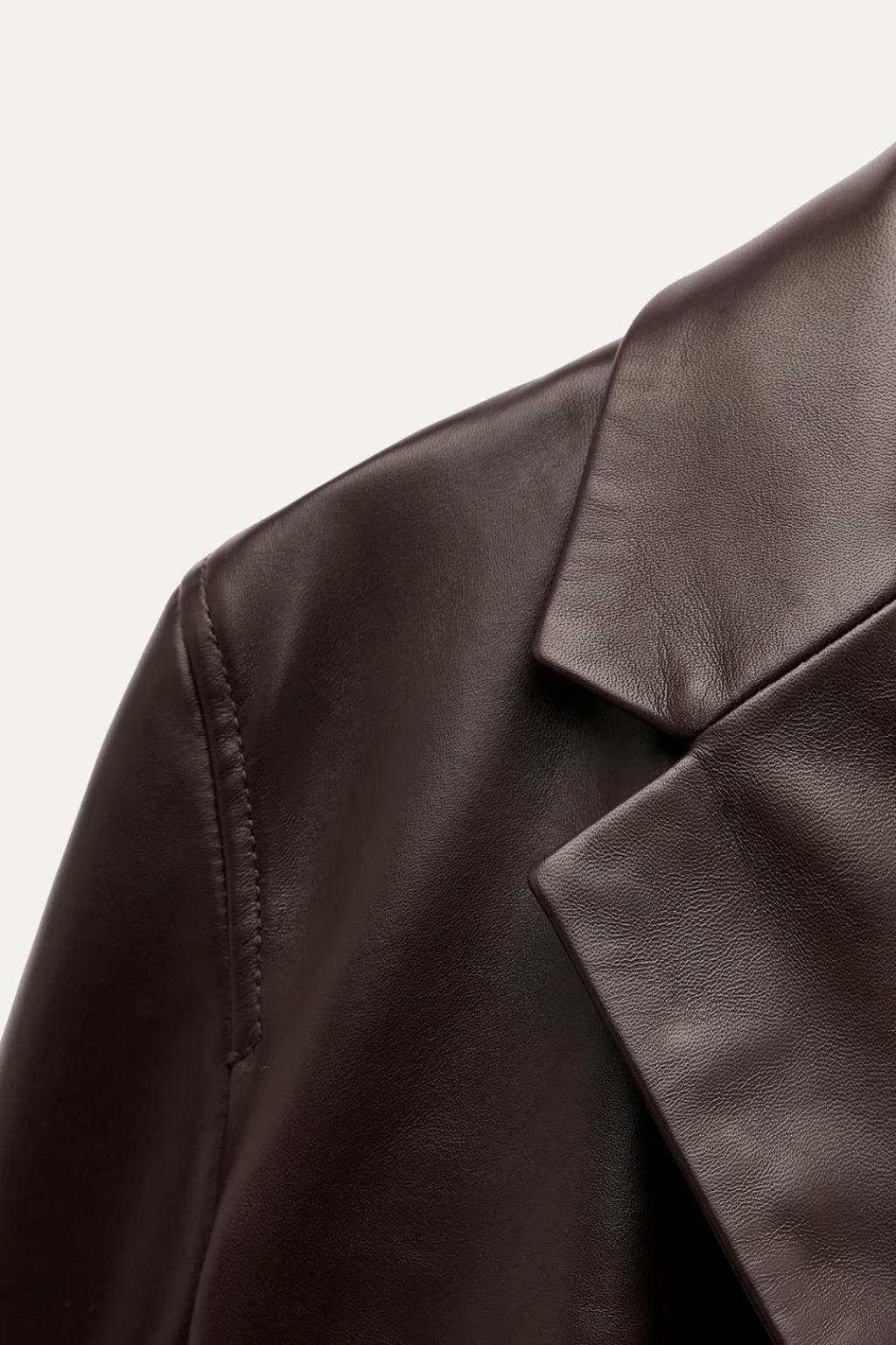 Best BLAZER CORTA PIEL 100% ZW COLLECTION Mujer Blazers / Chalecos