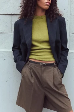 Best BLAZER CROP OVERSIZE RAYA DIPLOMÁTICA Mujer Blazers / Chalecos