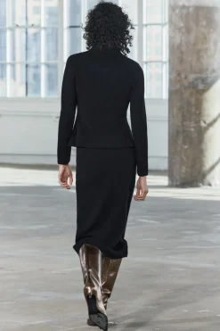 Clearance BLAZER CRUZADA 100% LANA Mujer Blazers / Chalecos|Cárdigan / Jerséis