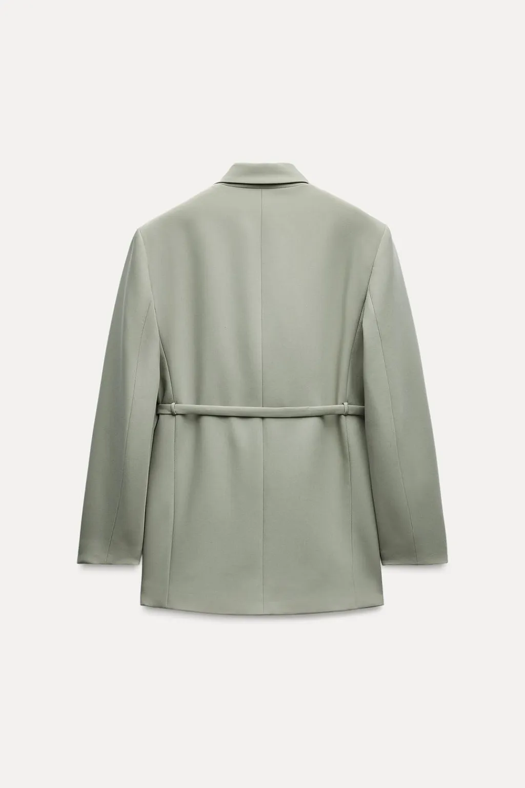 Fashion BLAZER CRUZADA CINTURÓN Mujer Blazers / Chalecos