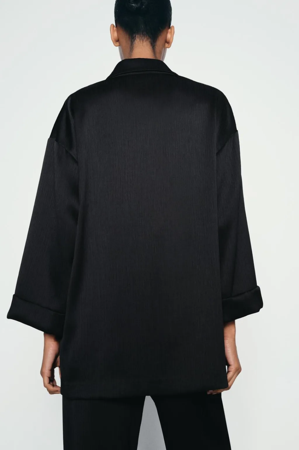 Clearance BLAZER CRUZADA EFECTO ARRUGADO Mujer Blazers / Chalecos