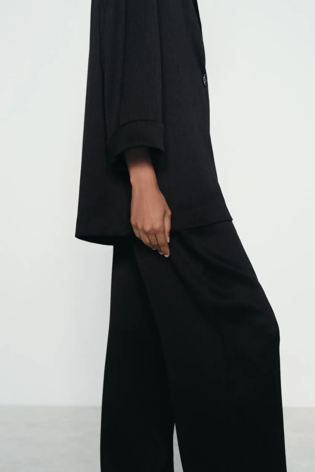 Clearance BLAZER CRUZADA EFECTO ARRUGADO Mujer Blazers / Chalecos