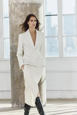 Outlet BLAZER CRUZADA ENTALLADA ZW COLLECTION Mujer Blazers / Chalecos