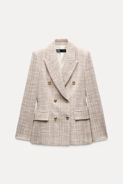New BLAZER CRUZADA ESTRUCTURA Mujer Blazers / Chalecos