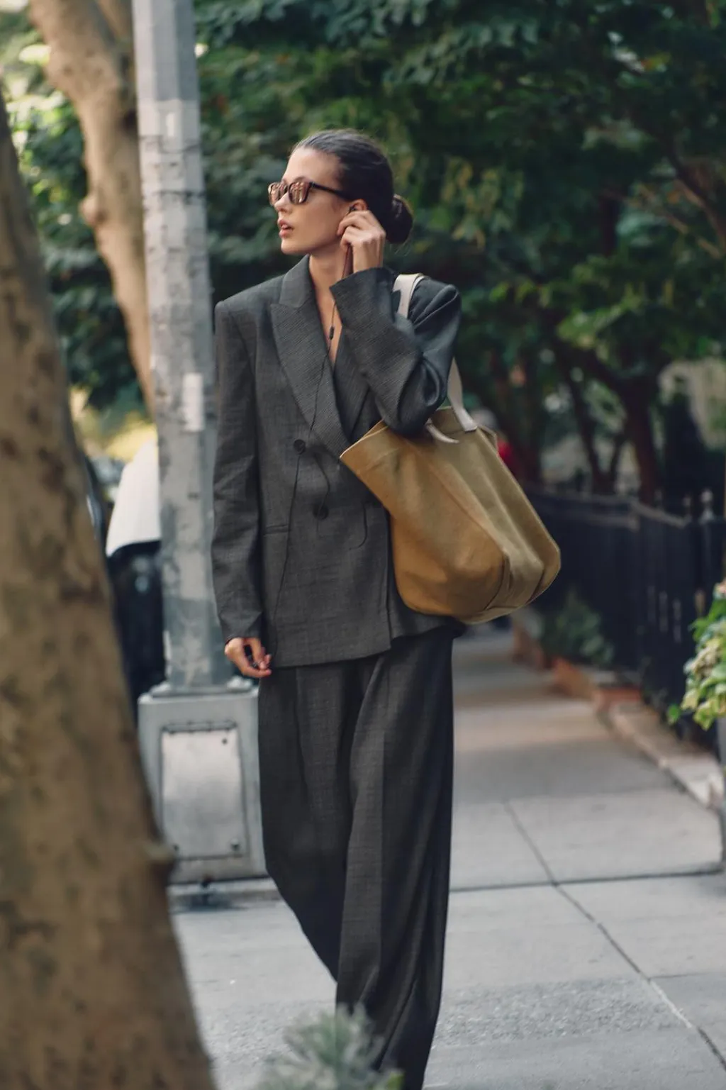 Online BLAZER CRUZADA HOMBRERAS Mujer Blazers / Chalecos