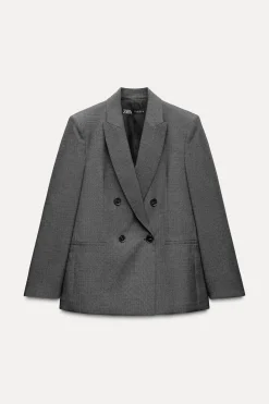 Online BLAZER CRUZADA HOMBRERAS Mujer Blazers / Chalecos