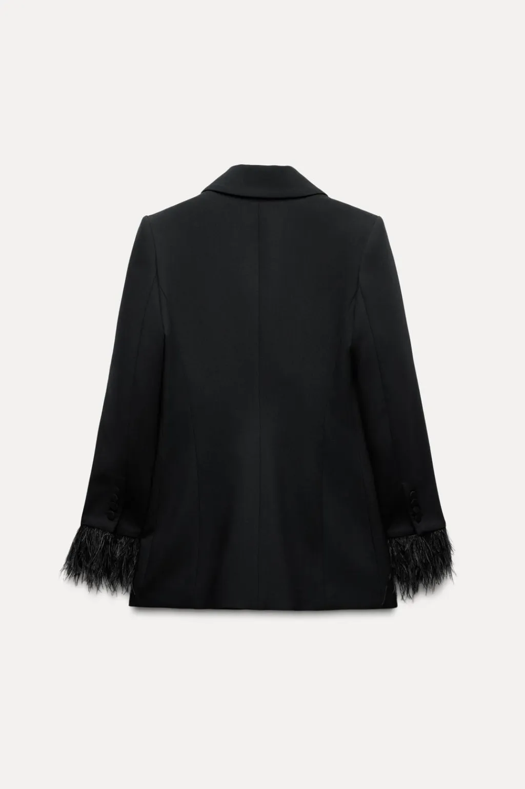 Online BLAZER CRUZADA PLUMAS Mujer Blazers / Chalecos