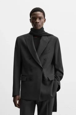 Fashion BLAZER CRUZADA SMOKING Hombre Blazers