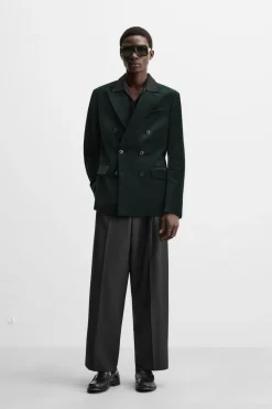 Discount BLAZER CRUZADA TERCIOPELO Hombre Blazers