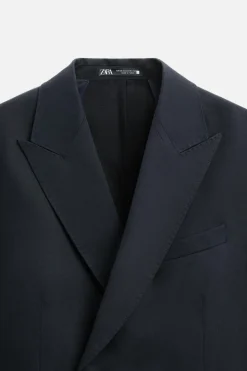 Hot BLAZER CRUZADA TRAJE LINO - ALGODÓN Hombre Blazers