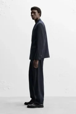 Fashion BLAZER CRUZADA TRAJE RAYA DIPLOMÁTICA Hombre Blazers