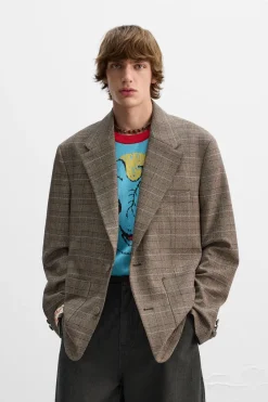 Outlet BLAZER CUADROS X HARRY LAMBERT Hombre Blazers