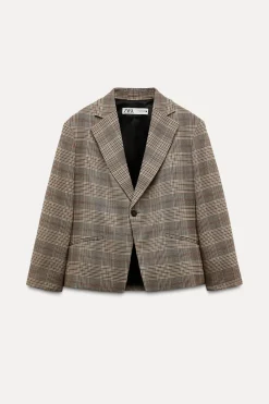 Outlet BLAZER CUADROS ZW COLLECTION Mujer Blazers / Chalecos