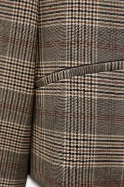 Outlet BLAZER CUADROS ZW COLLECTION Mujer Blazers / Chalecos