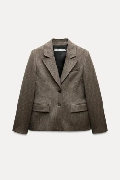 Best BLAZER CUADROS ZW COLLECTION Mujer Blazers / Chalecos