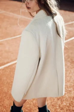 Hot BLAZER EFECTO PELO Mujer Blazers / Chalecos