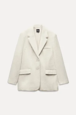 Hot BLAZER EFECTO PELO Mujer Blazers / Chalecos