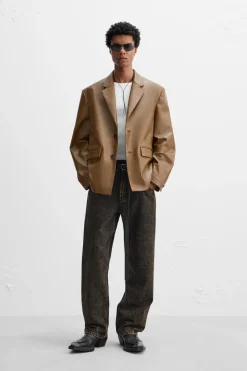 New BLAZER EFECTO PIEL LIMITED EDITION Hombre Blazers