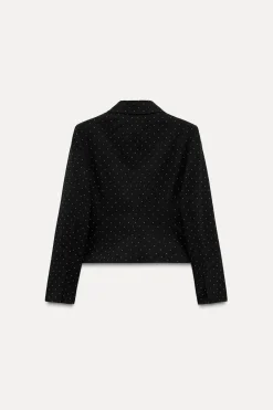 Online BLAZER ENTALLADA BRILLOS Mujer Blazers / Chalecos