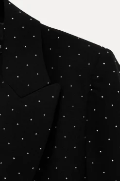 Online BLAZER ENTALLADA BRILLOS Mujer Blazers / Chalecos