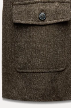 Hot BLAZER ENTALLADA CON LANA ZW COLLECTION Mujer Blazers / Chalecos