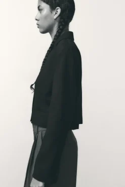 Best BLAZER ENTALLADA CORTA Mujer Blazers / Chalecos