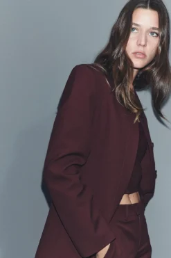 Discount BLAZER ENTALLADA ZW COLLECTION Mujer Blazers / Chalecos